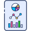 Analytics and reporting icon